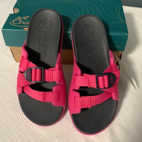 NEW CHACO KIDS CHILLOS SLIDE SIZE: 3M - Picture 4 of 8